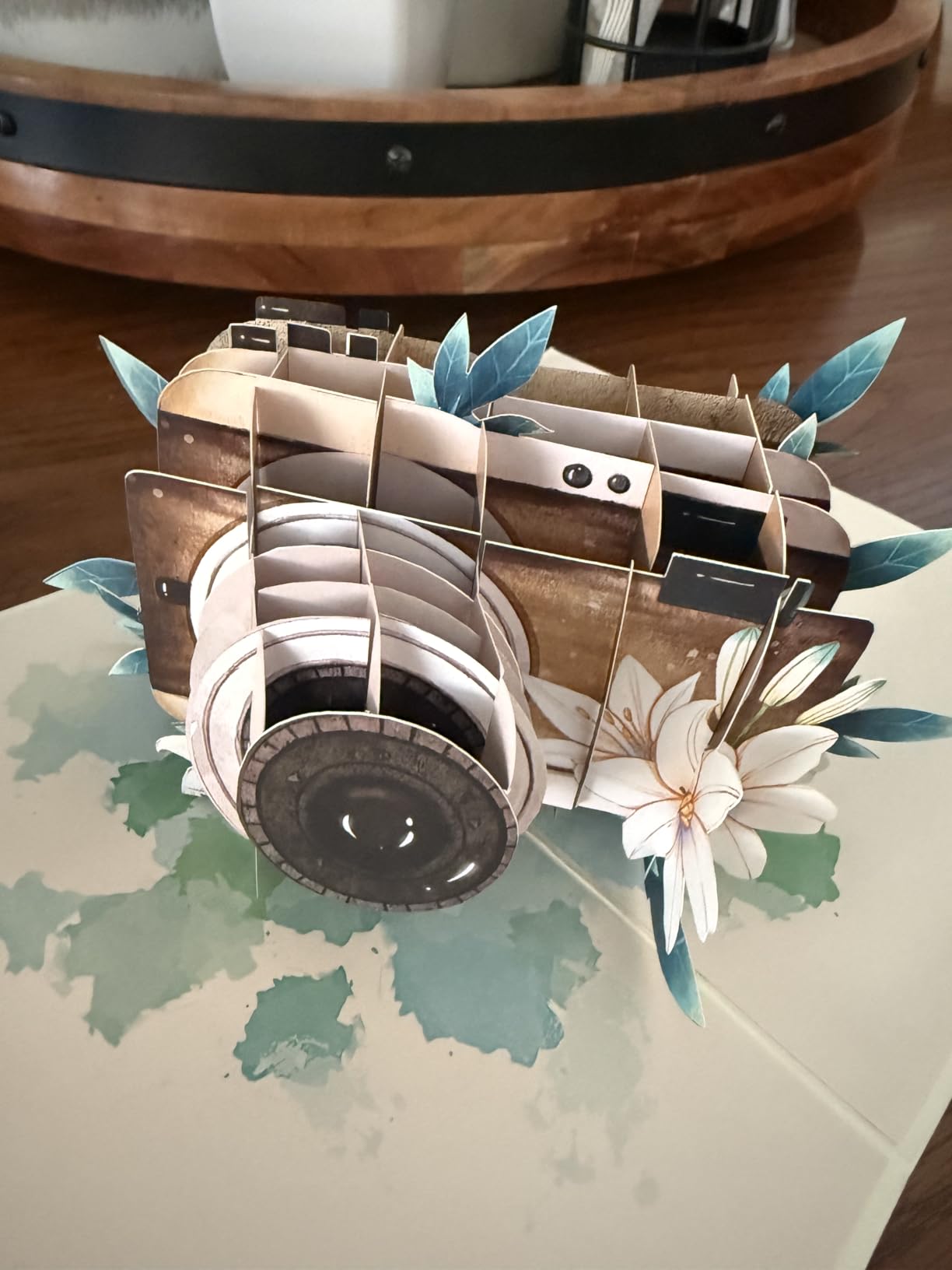 Rykamia Vintage Camera Pop Up Card - Blank & Photography Birthday & Thank You Card for Photographers - Camera Gift customer photo 2
