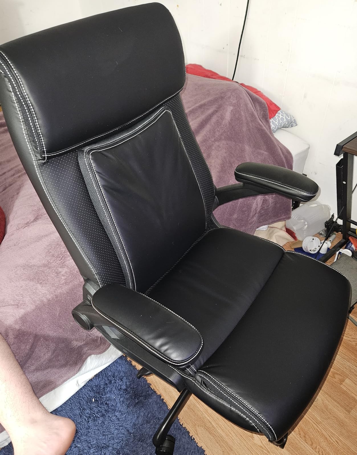 ralex-chair Big and Tall Leather Office Chair, 500lbs for Heavy People customer photo 1