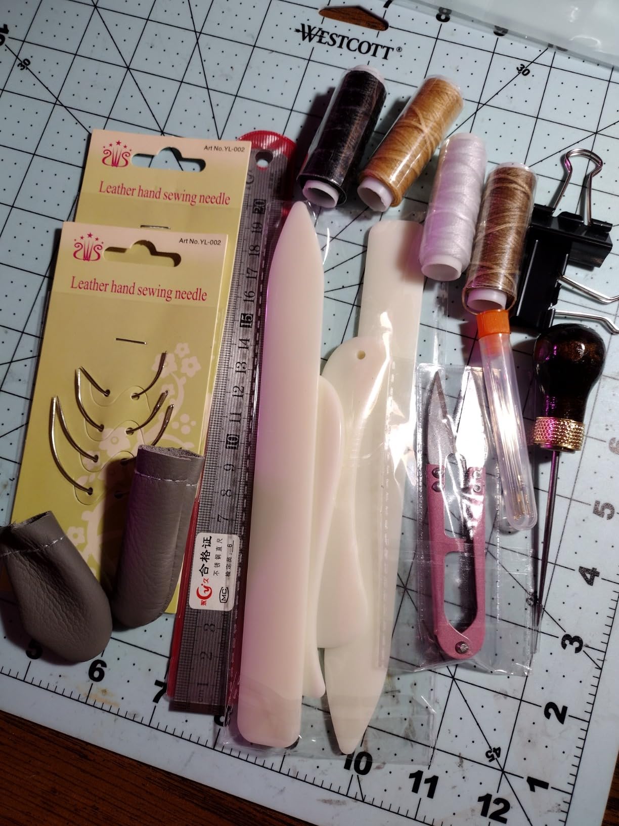 Book Binding Kits Bookbinding Kit Book Binding Materials Bone Folder Tool customer photo 2