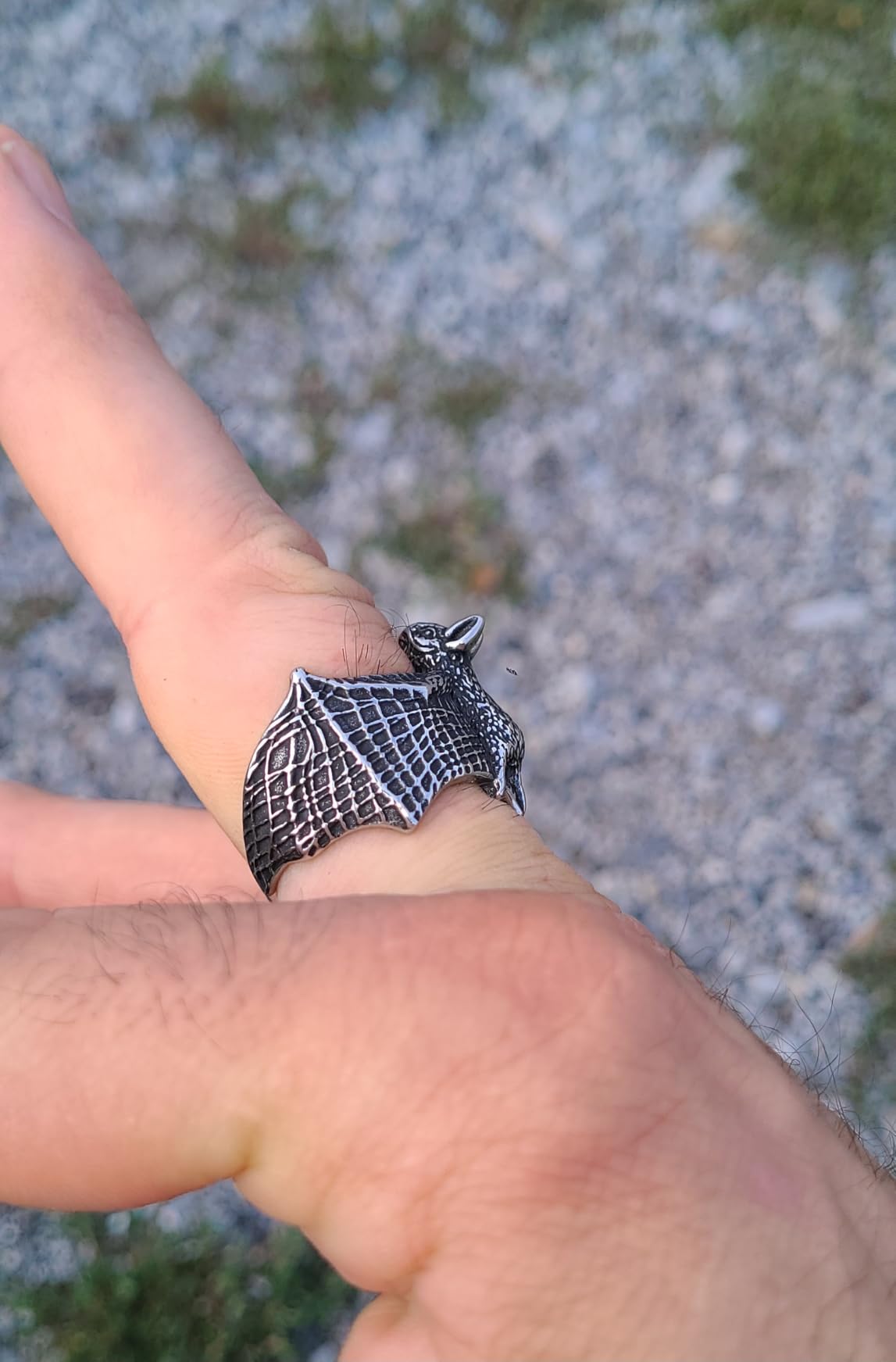Spider/Bat/Gorilla/Eagle Rings for Men Stainless Steel Gothic Punk Biker Rings for Men Size 8/9/10/11/12/13 customer photo 2