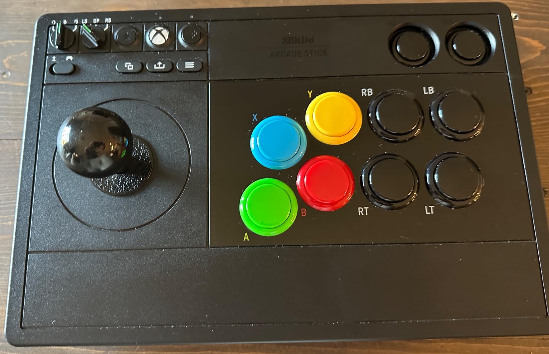 8Bitdo Arcade Stick for Xbox Series X|S, Xbox One and Windows 10, Arcade Fight Stick with 3.5mm Audio Jack - Officially Licensed (Black) customer photo 1