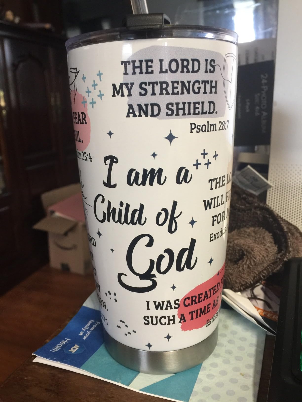Cow Tumbler - Heifer Cup for Farmers, Cow Lovers, Coworkers, Colleagues, Friends - Birthday customer photo 2