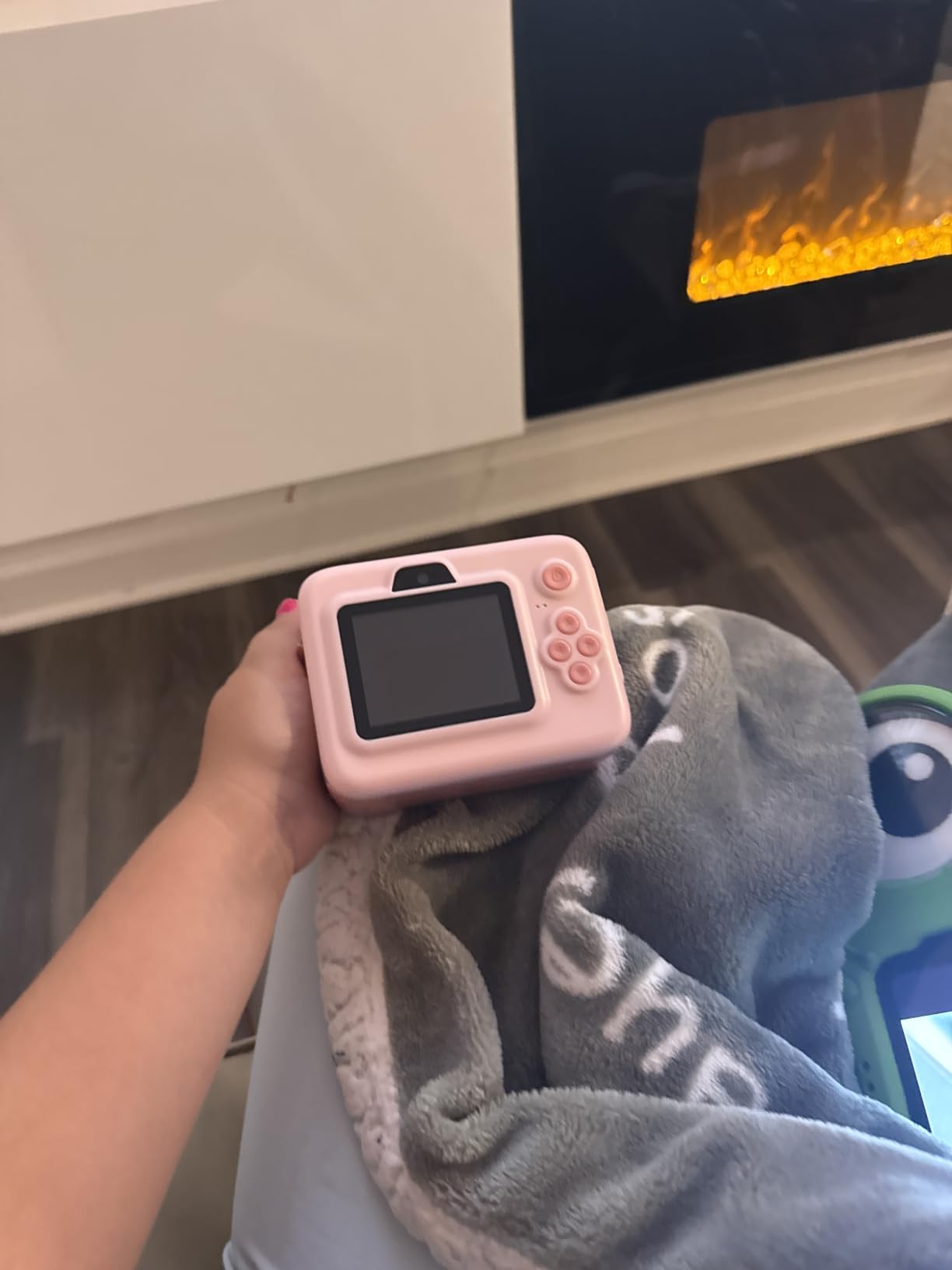 Dylanto Kids Camera Instant Print,1080P Kids Instant Cameras that Print Photos,Christmas Birthday Gifts for Girls Age 3-12,Portable Toy for 3 4 5 6 7 8 9 10 Year Old Girls Boys Pink customer photo 1