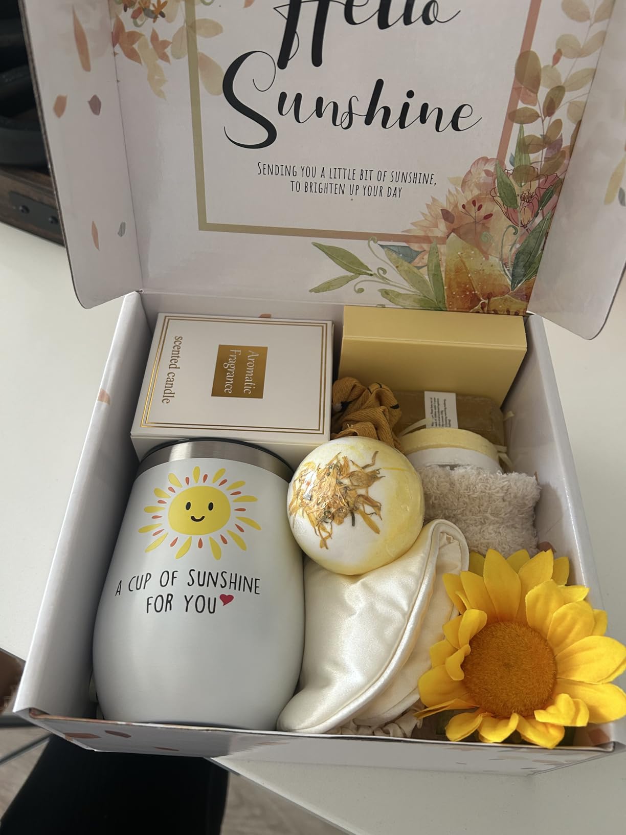 Birthday Gifts for Women, Unique Relaxing Spa Baskets for Self Care, Get Well Soon, Christmas Presents for Best Friends, Bestie, Sister, Mom, Her, Female customer photo 1