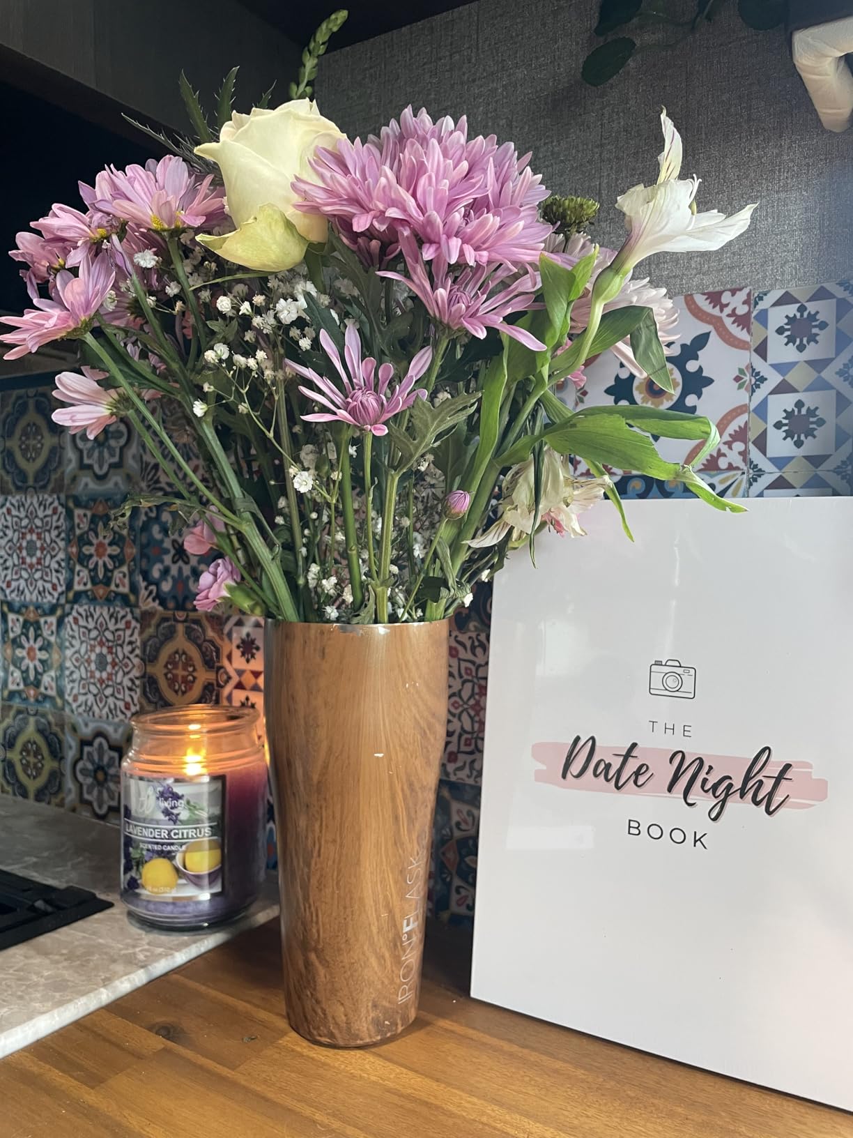The Date Night Book – 60 Scratch-Off Date Ideas for Couples, Keepsake Adventure Album & Memory Book, Romantic Gift for Him & Her, Anniversary, Valentine’s, Wedding, Christmas customer photo 1