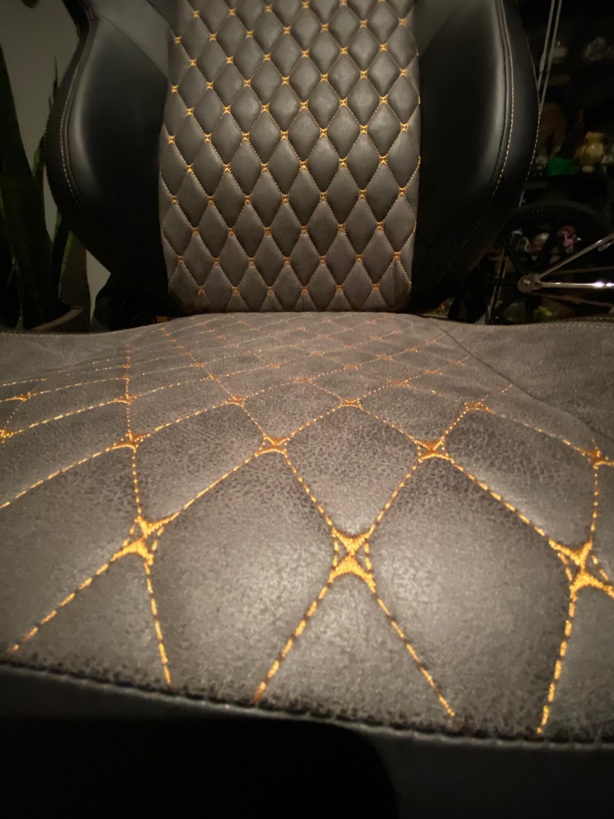 Big and Tall Gaming Chair 440LBS Gaming Chair with Metal Base Memory Foam Lumbar 4D Adjustable Armrest Computer Chair for Heavy People Ergonomic High-Back Computer Chair customer photo 2