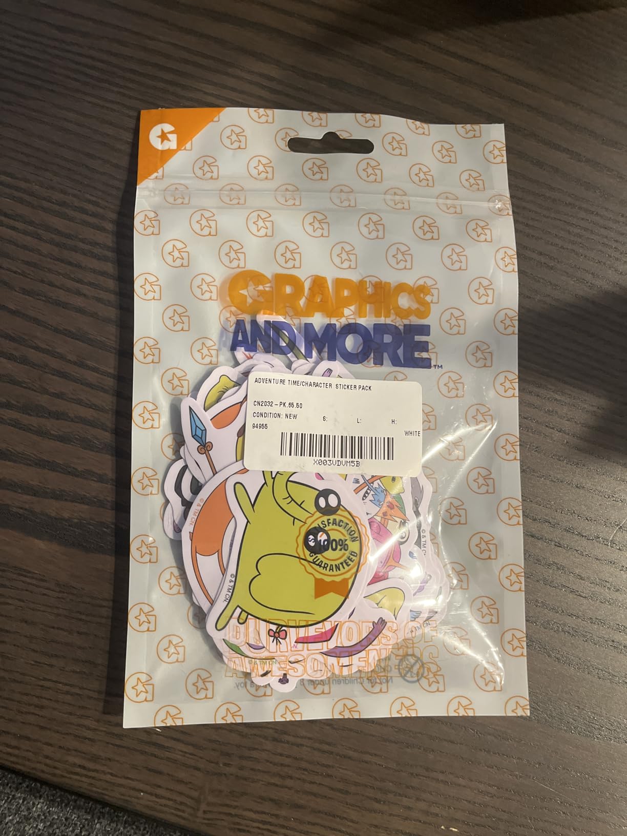 Adventure Time Characters 50 Vinyl Stickers Waterproof Die-Cut Decals Car customer photo 2