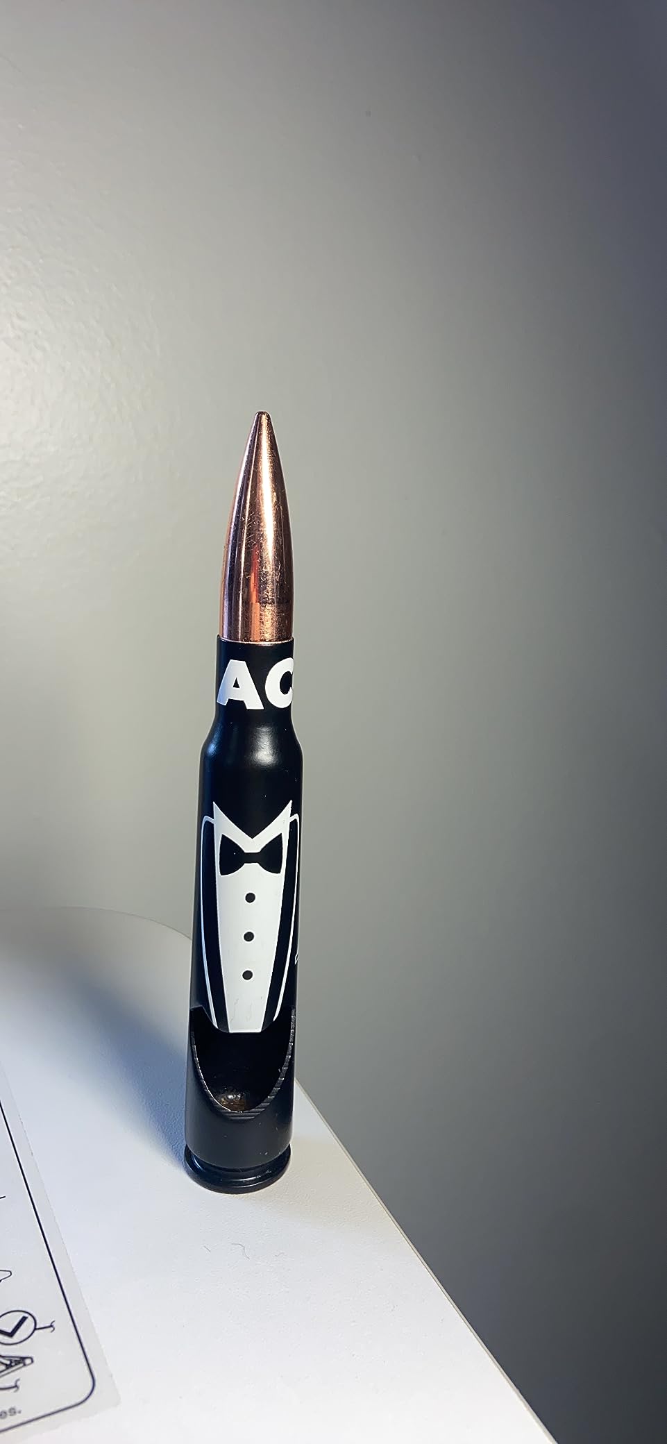 Father of the Groom Gifts - Engraved 'Father of the Groom' 50 Cal Bottle Opener I Father of the Groom Gifts from Bride I Wedding Gift for Father of the Groom customer photo 1