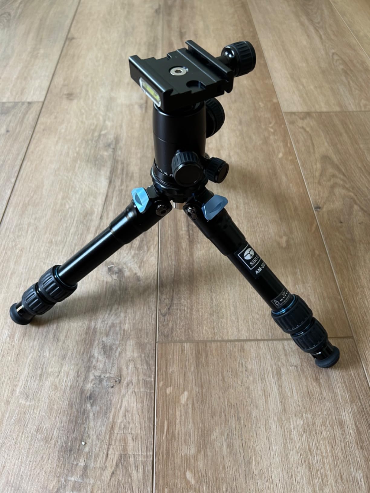 SIRUI AM-203 Aluminum Mini Travel Tripod, B00K Ball Head, 360° Panoramic | 20LB Load, 16.7