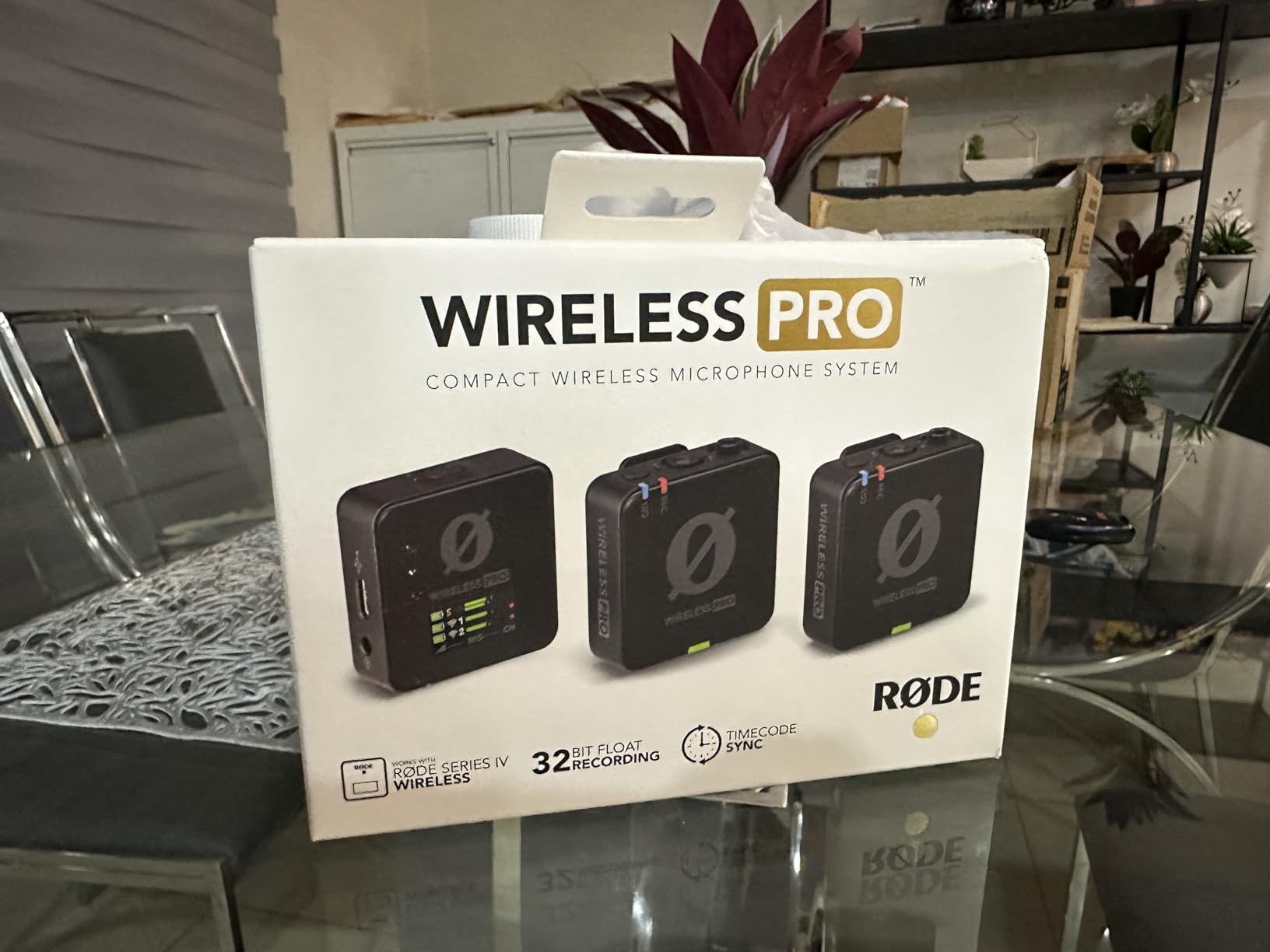 RØDE Wireless PRO Compact Wireless Microphone System with Timecode, 32-bit Float On-board Recording, 2 Lavalier Microphones and Smart Charge Case for Filmmaking and Content Creation customer photo 2