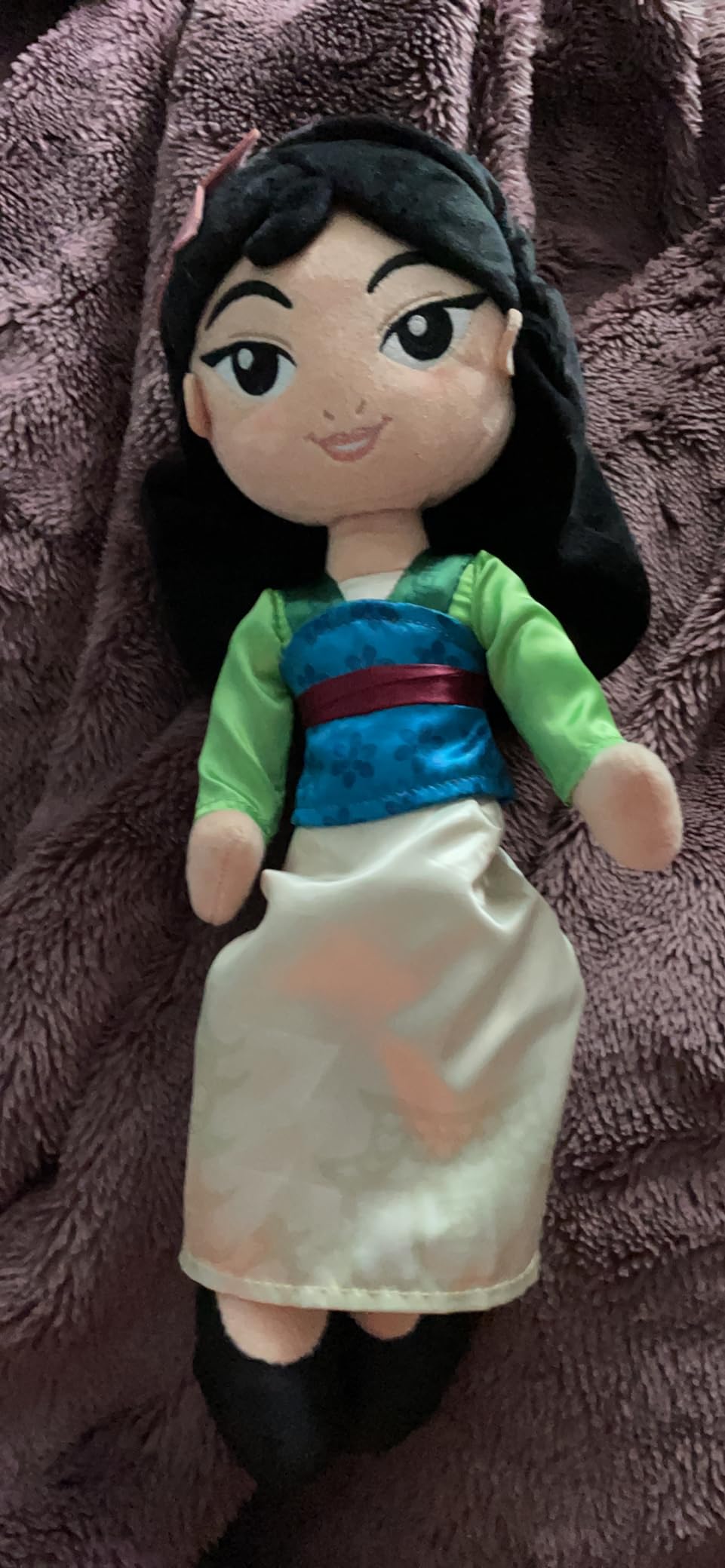 Disney Store Official Merida Princess Plush Doll (from Brave) - Disney Princess Dolls with Embroidered Features -Disney Plush Toys & Princess Dolls - 14 Inches customer photo 1