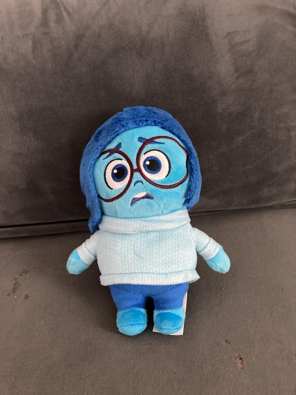 Inside Out 2 Talk It Out Small Plush - Sadness, Kids Toys for Ages 3 Up by Just Play customer photo 2