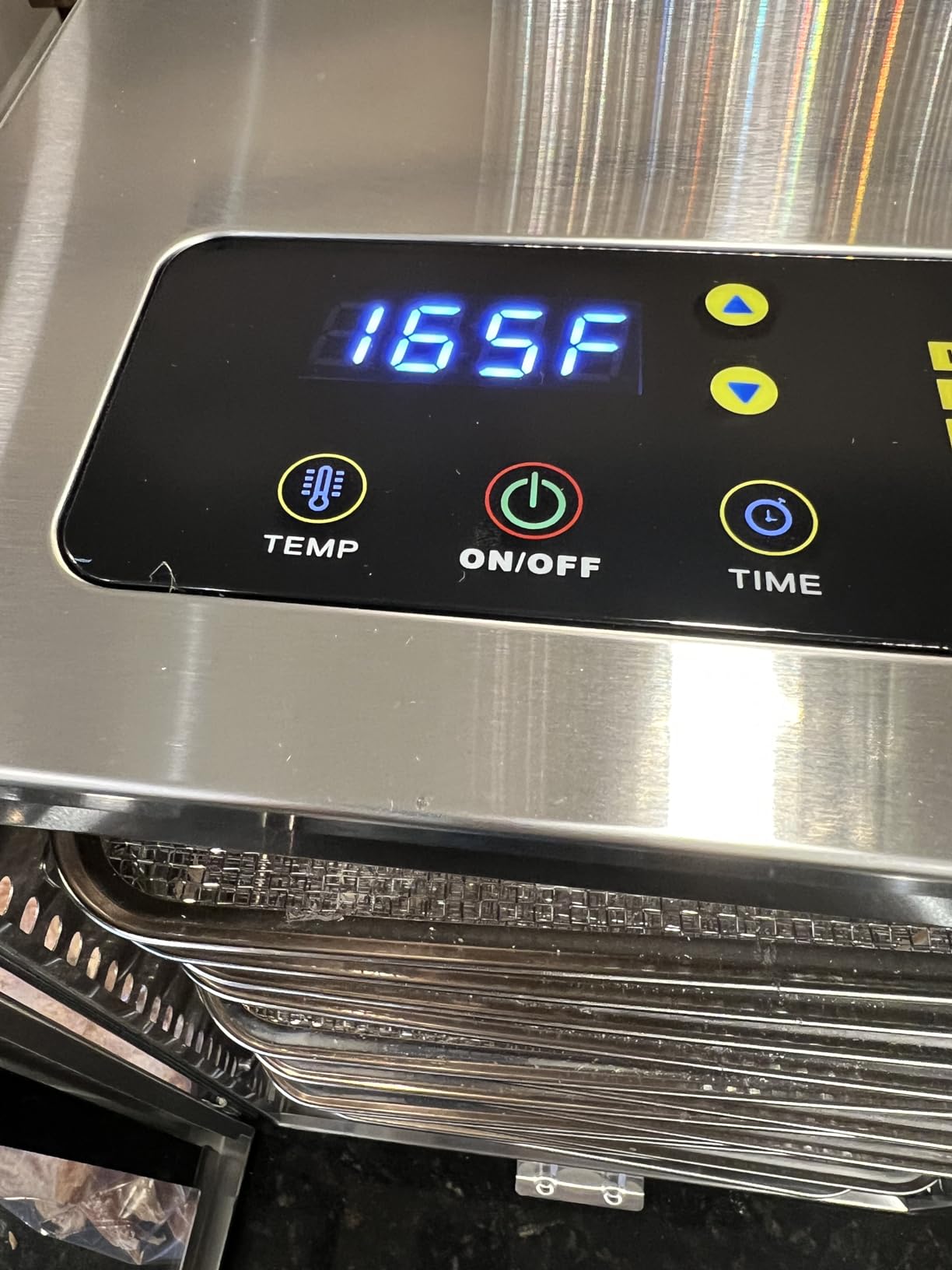 Food-Dehydrator Machine Adjustable Temperature 12 Trays 800W Food Dryer customer photo 1
