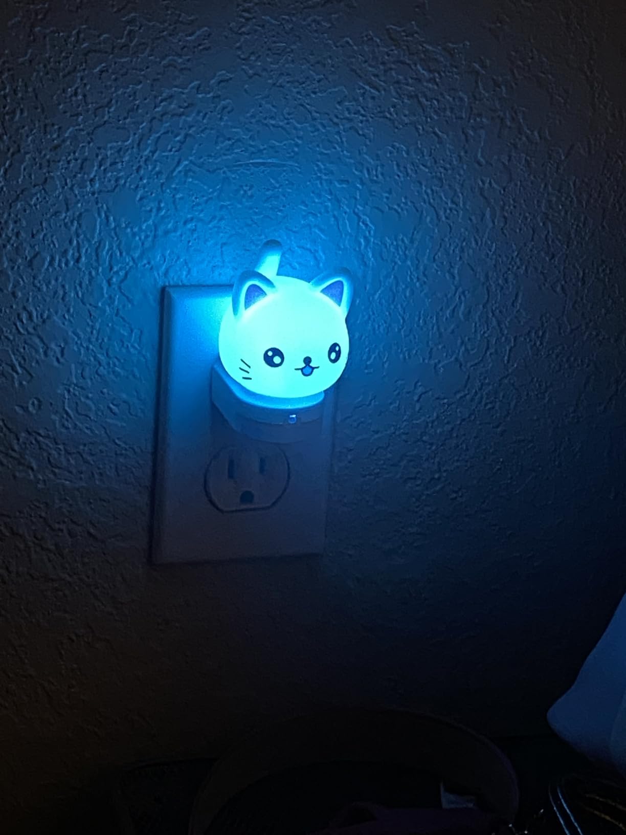 DORESshop Owl Night Lights Plug Into Wall, Cute Night Light for Kids | 8-Color LED Night Light with Dusk to Dawn Sensor, Decorative Nightlight for Kid Room Bathroom Bedroom, Children Christmas Gift customer photo 1