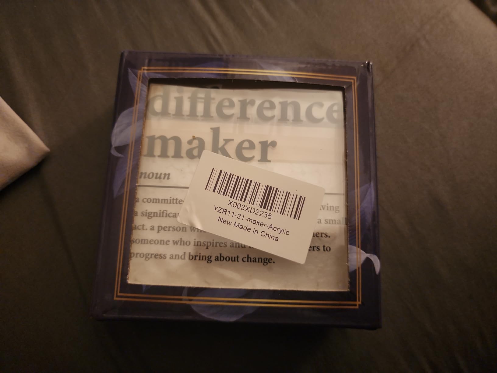 Difference Maker Gift Appreciation Desk Decor for Coworker Teacher customer photo 2