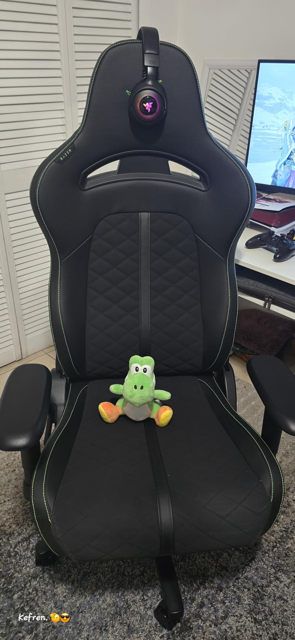 Razer Enki X Essential Gaming Chair, All-Day Comfort, Black customer photo 2