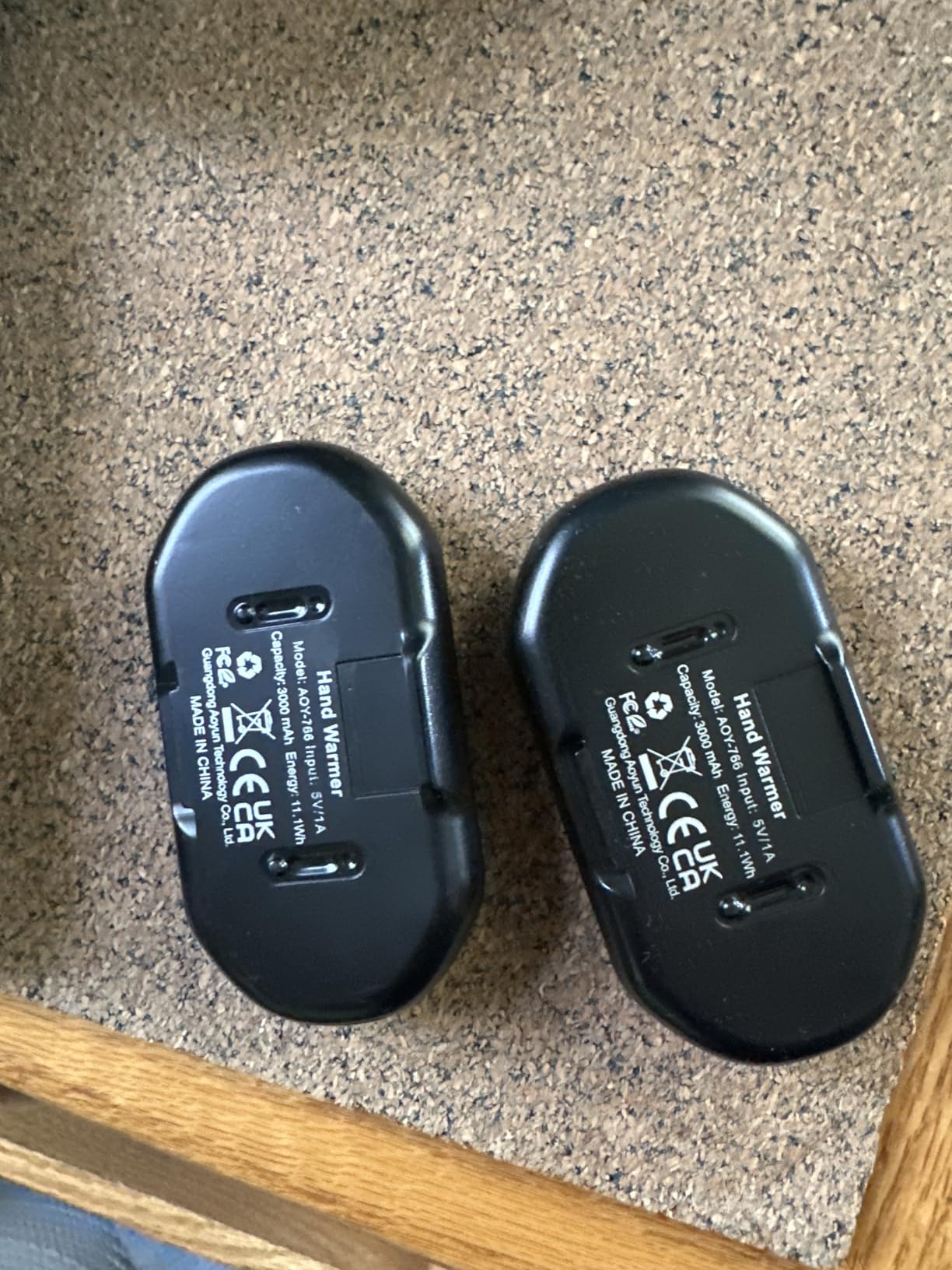 POMPONGO Hand Warmers, 20H Heat, Rechargeable, Heat On Demand, 2 Pack customer photo 1