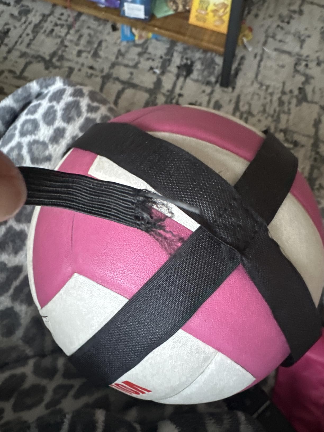 Volleyball Training Equipment Aid for Solo Practice,Skill Training | Adjustable Volleyball Trainer Helps Practice Serving, Passing and Repetition Drills for Players of Different Levels customer photo 1