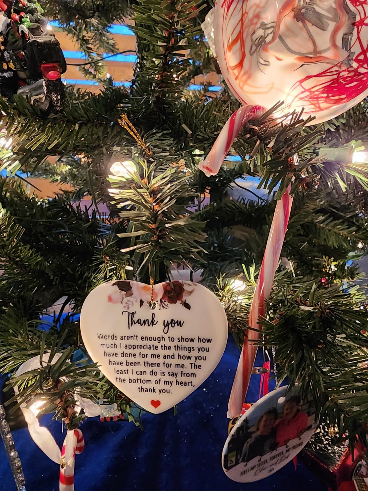 Thank You Gift for Family - Loving Me Ornament - Keepsake for Adoption or Foster Parent customer photo 1