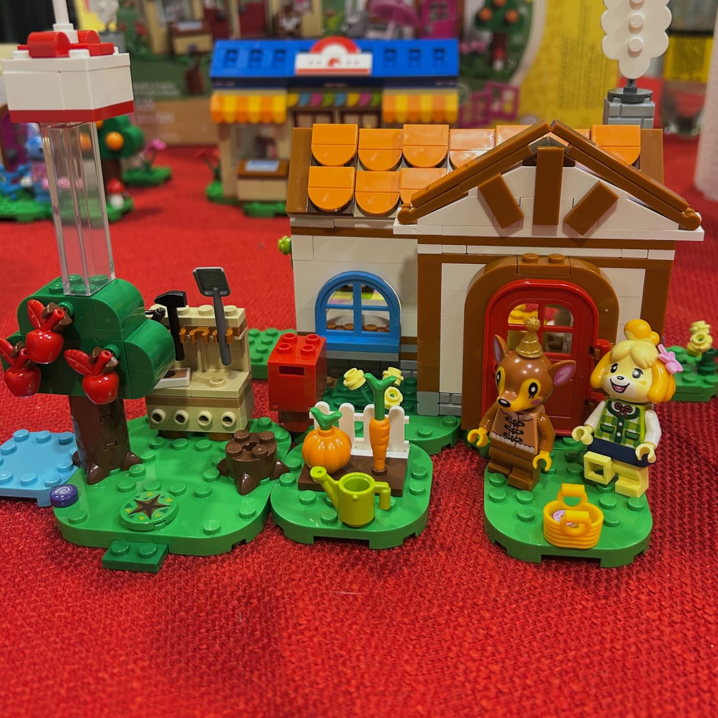 LEGO Animal Crossing Isabelle’s House Visit, Buildable Creative Toy Set for Kids, Includes Fauna and More Animal Crossing Toy Figures, Video Game Birthday Gift for Girls and Boys Ages 6 and Up, 77049 customer photo 1