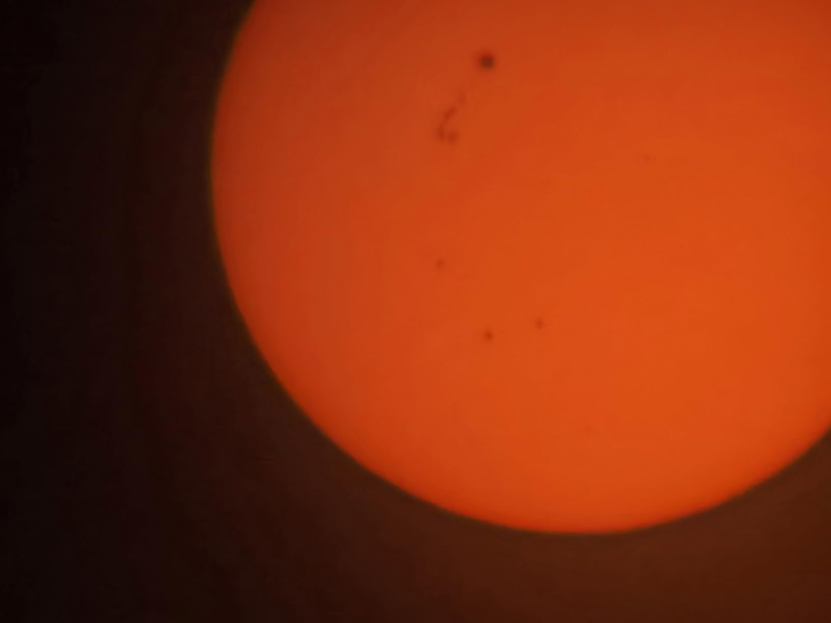Celestron EclipSmart Universal Solar Filter for Telescopes | ISO 12312-2 Compliant, Observe Eclipses & Sunspots, Fits 75-100mm Telescope Tubes, Safe White-Light Viewing, Easy Install customer photo 2