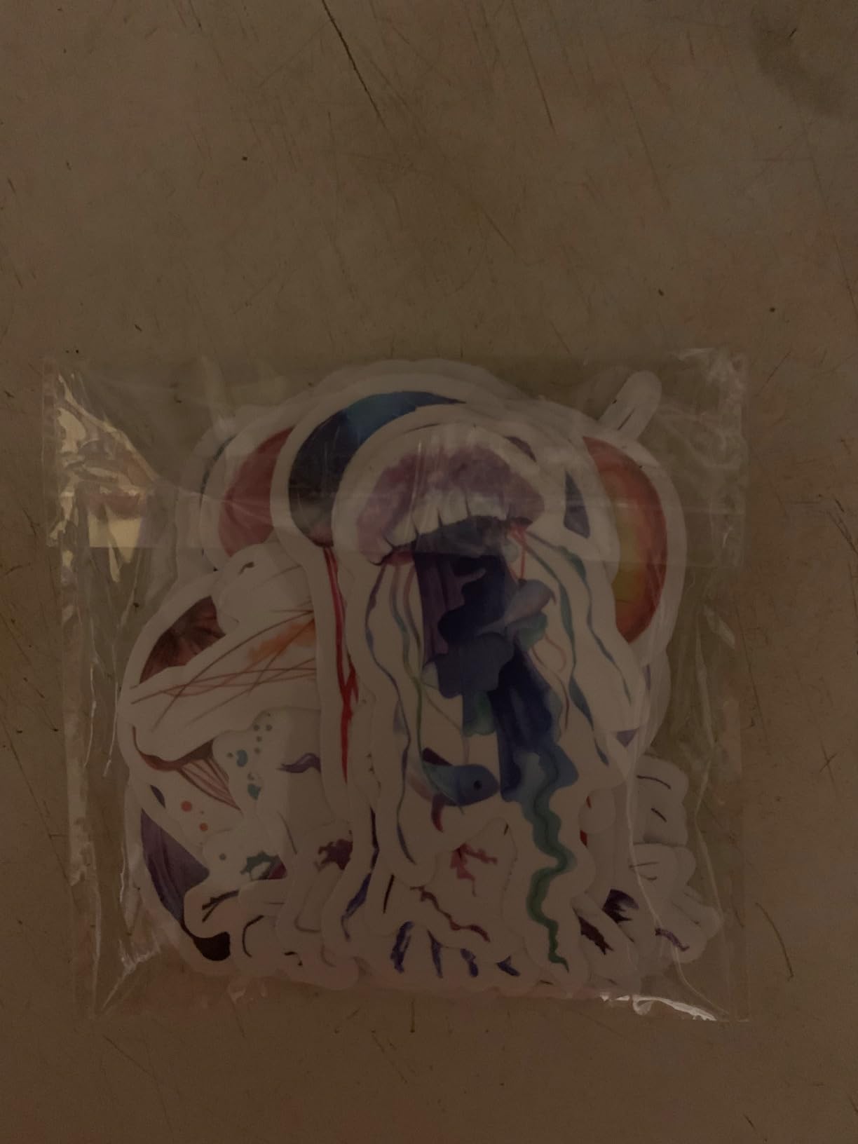 Jellyfish Stickers |50Pcs Jellyfish Waterproof Vinyl Decals customer photo 1