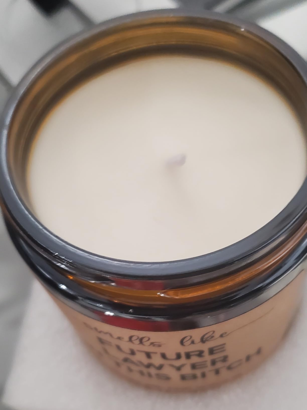 GSPY Candle, Lawyer Gifts for Women Men, Law School Essentials, Law Student customer photo 1
