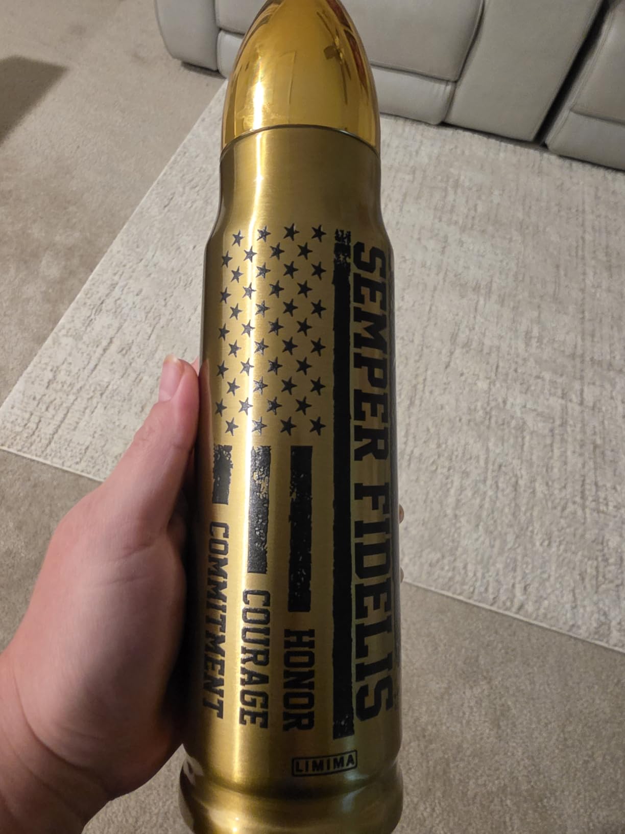 Police Officer Gifts – 17oz Tumbler for Men, Him, Dad, Grandpa – Fathers Day, 250th Anniversary USA, Retirement, Graduation, Birthday Gift for Police Officers, Thin Blue Line Supporters customer photo 1