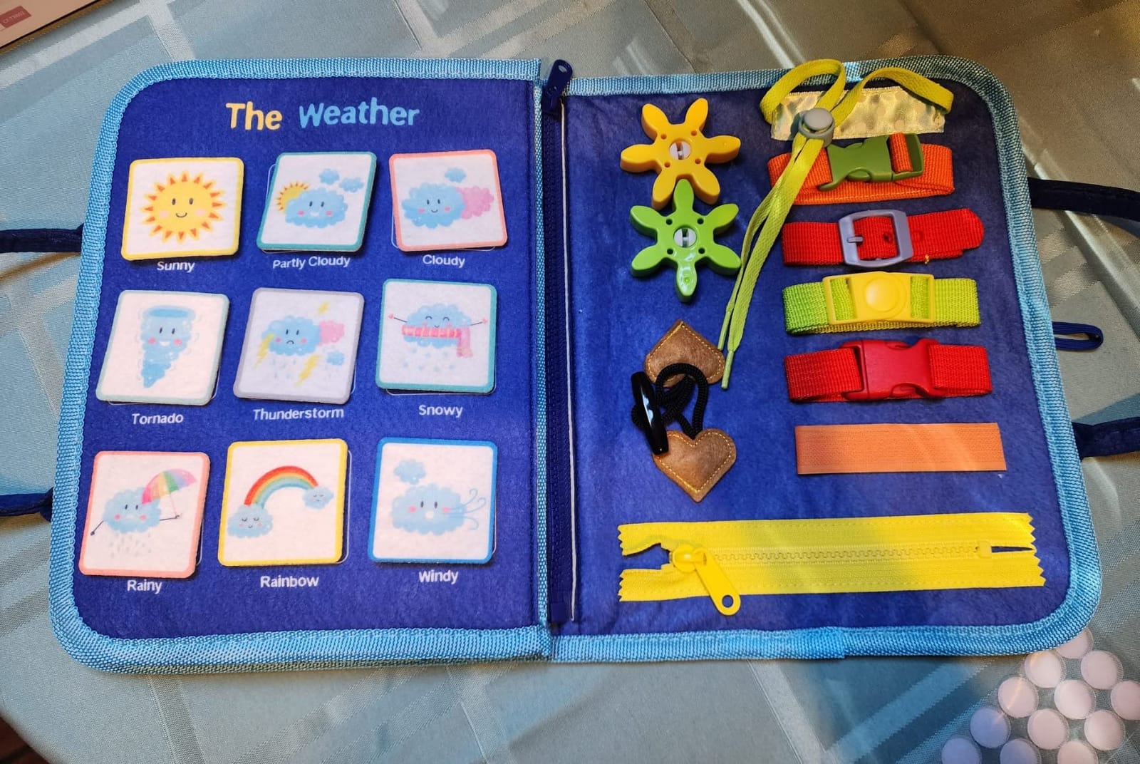 hahaland Busy Board Montessori Toys 3 Year Old Girl Gifts 3rd Bithday Idea customer photo 1