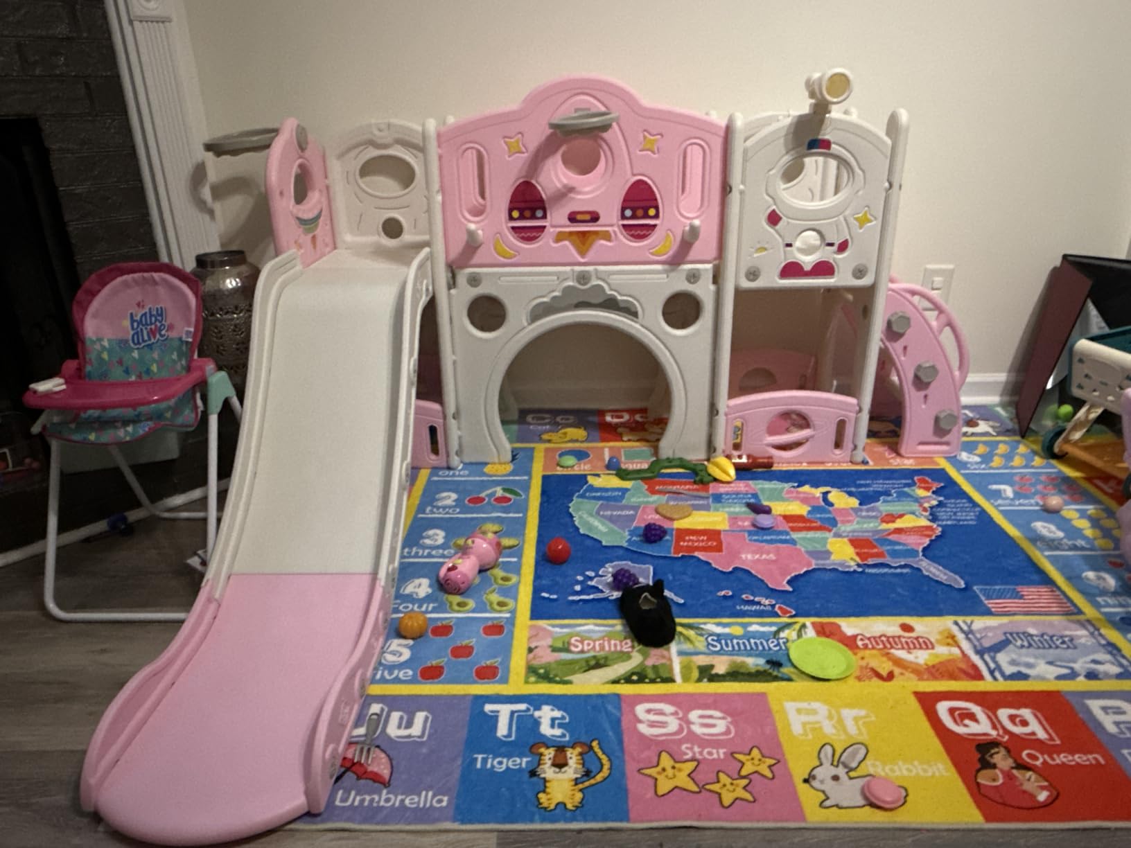 NYEEKOY 9 in 1 Toddler Playground and Outdoor Playset for Toddlers 1-3 customer photo 1