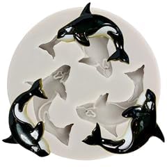 Dolphin Silicone Fondant Molds Dolphin Chocolate Candy Mold | Wedding Birthday Party Cake Decorating Cupcake Topper Gum Paste Polymer Clay customer photo 1