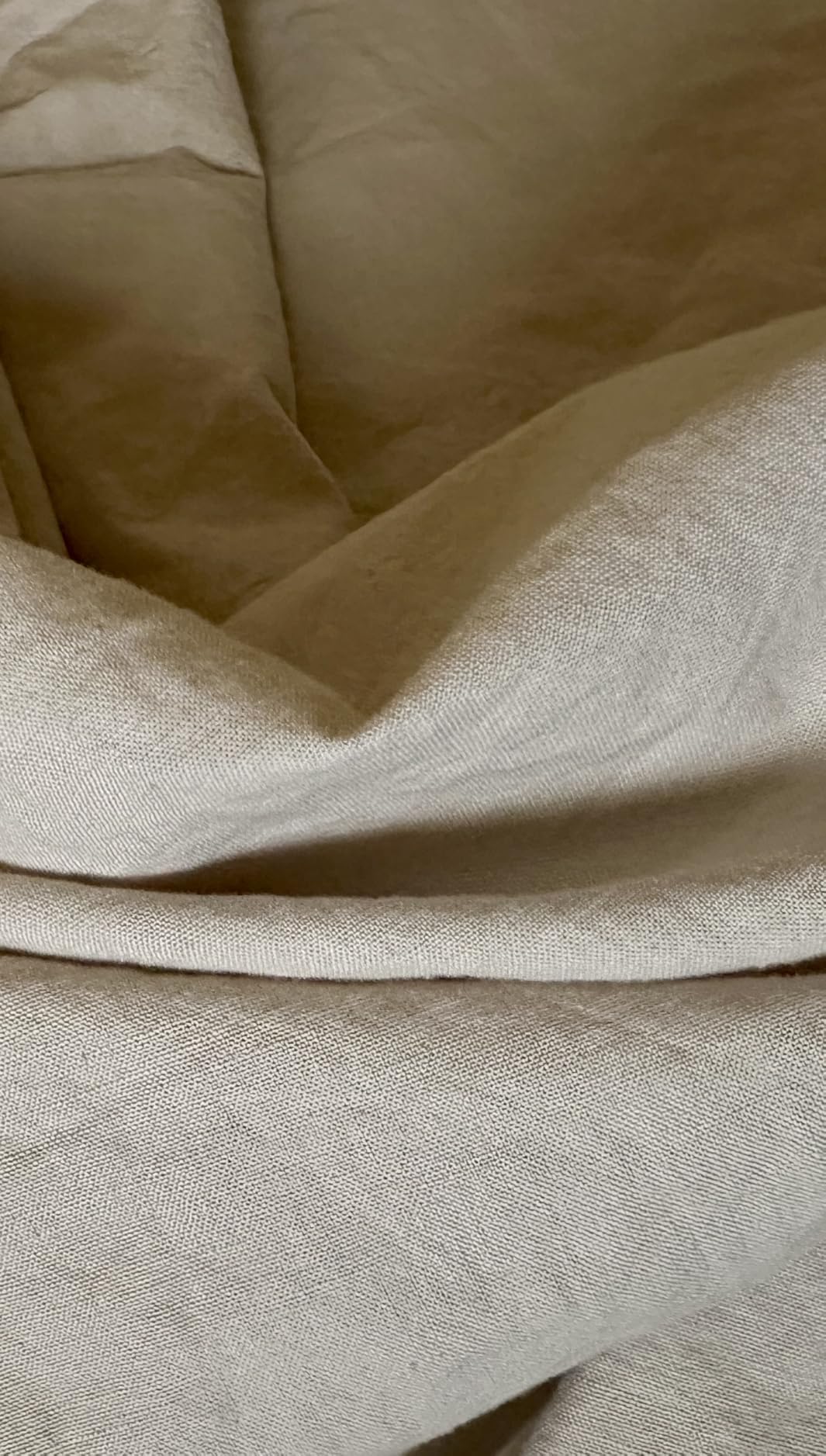 SONORO KATE 100% French Linen Queen Size Sheets Set,Natural Flax Bedding customer photo 2