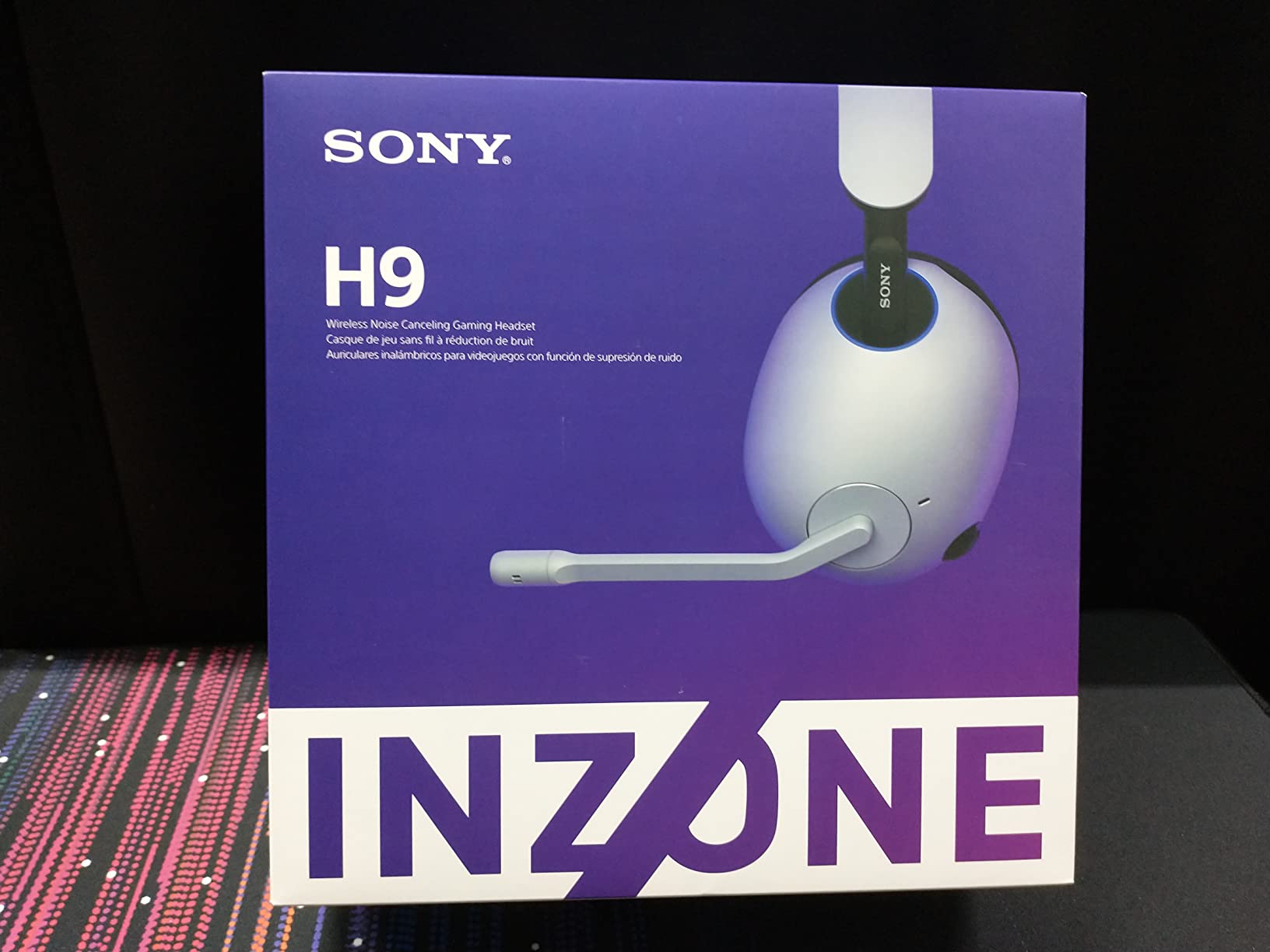 Sony INZONE H9 Wireless Over-Ear Noise Cancelling Gaming Headset, Black customer photo 1