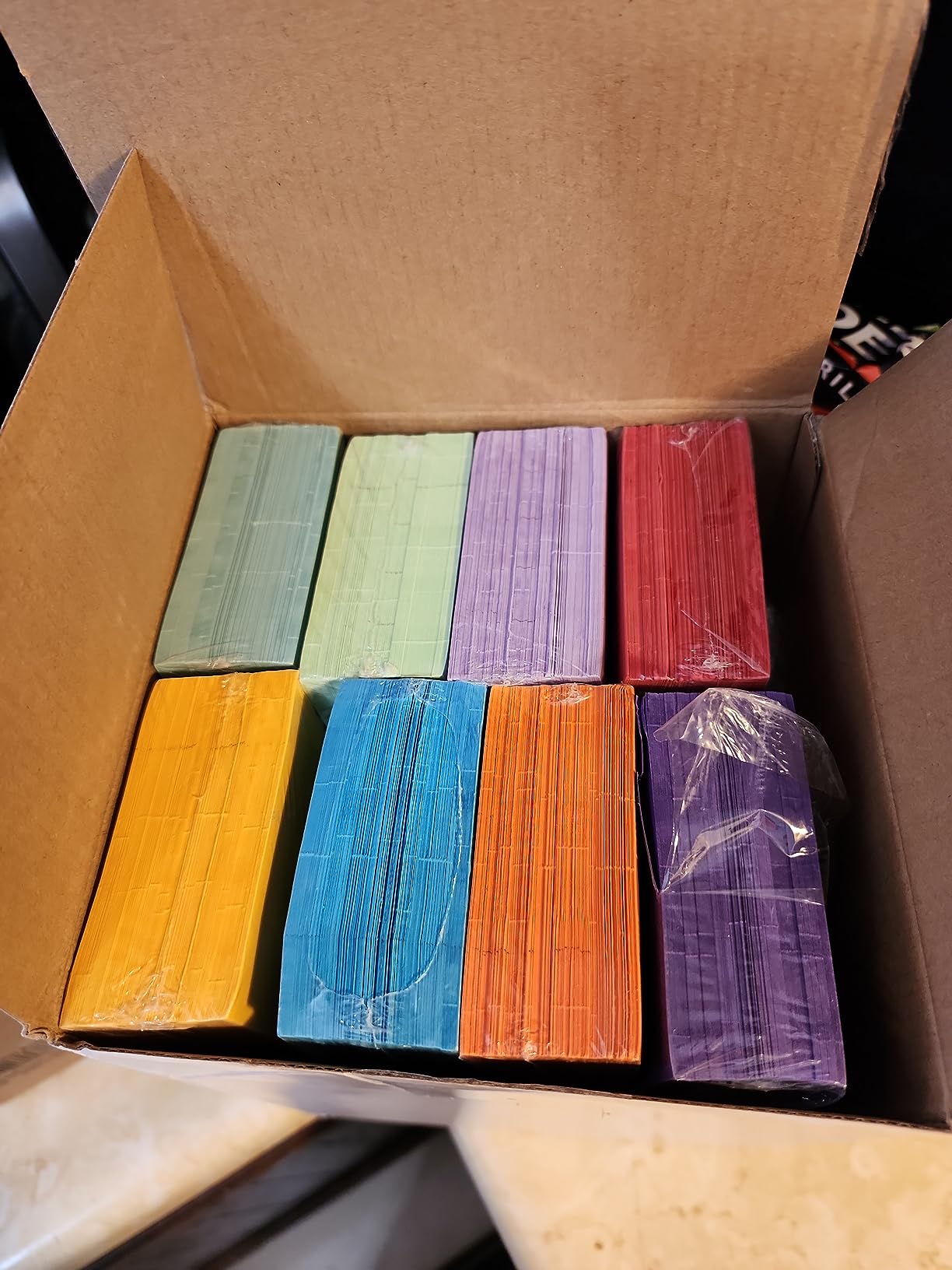 Kosiz 2000 Sheets Raffle Ticket 25 Bid Chinese Auction Tickets, Warm Colors customer photo 1