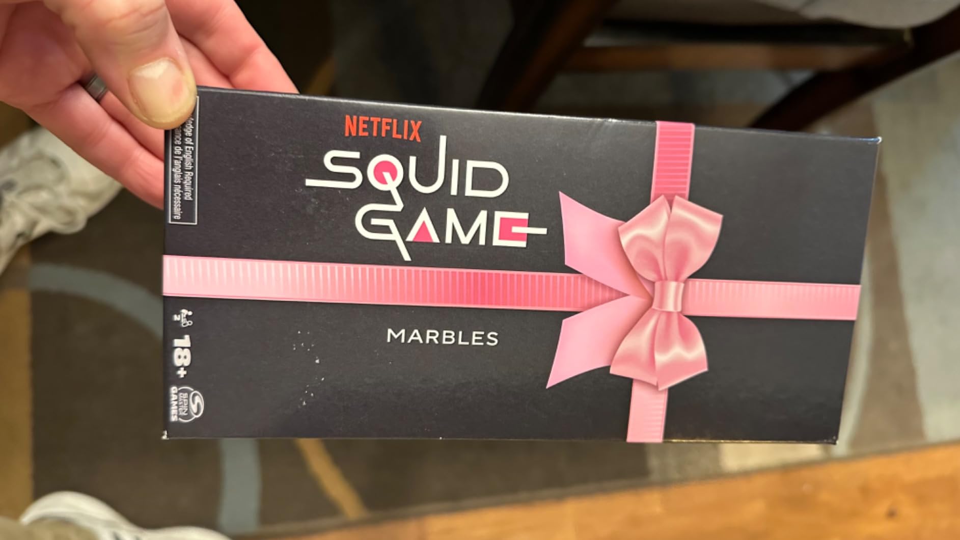 Spin Master Games Squid Game Marbles Strategy Party Game customer photo 2