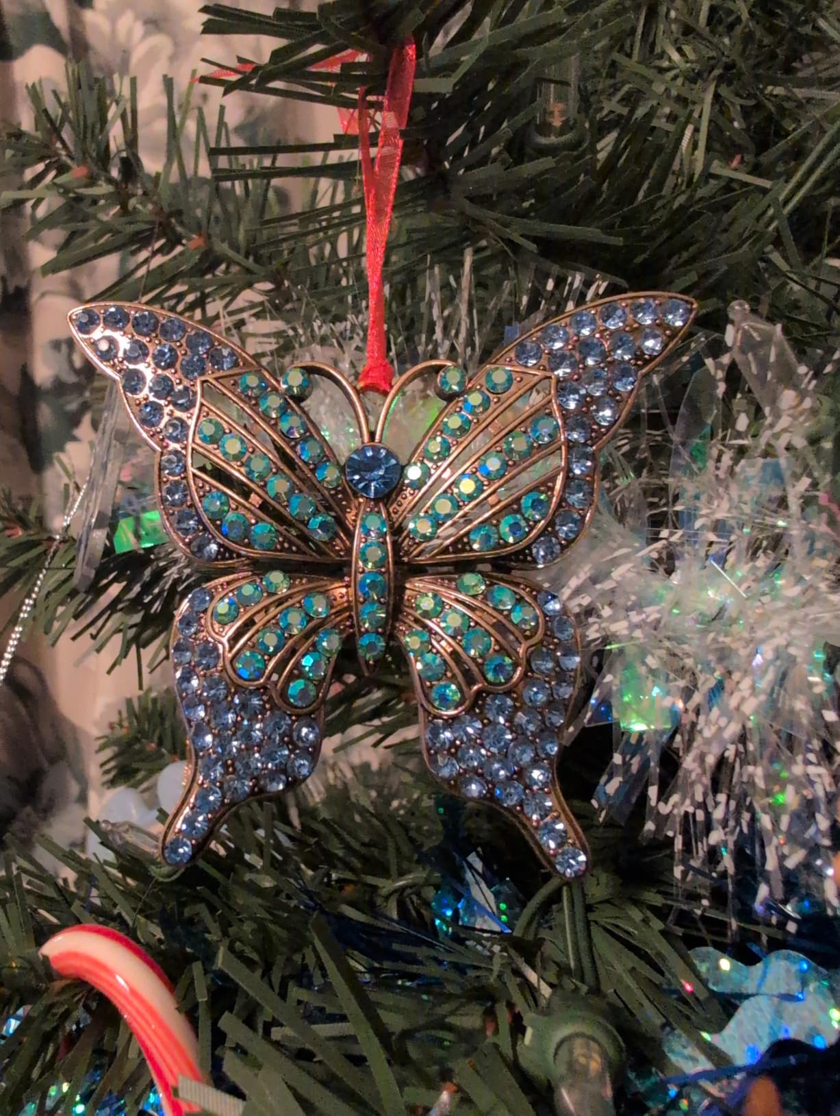 WhatSign 2025 Dragonfly Christmas Ornaments - Metal Purple Ornaments for Christmas Tree Decorations Colorful Keepsake Gifts for Women Girls Kids Nature Lovers customer photo 1