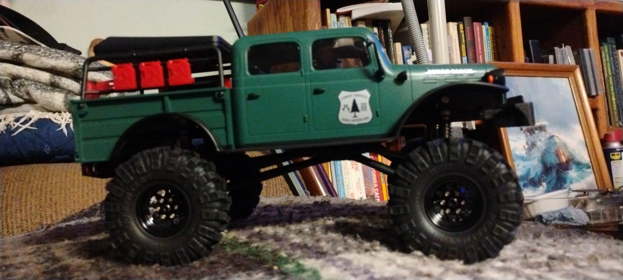 Axial RC Truck SCX24 40's 4 Door Dodge Power Wagon Orange1/24 4 Wheel Drive-RTR (Everything Needed to Run Included) AXI00007T1 customer photo 2
