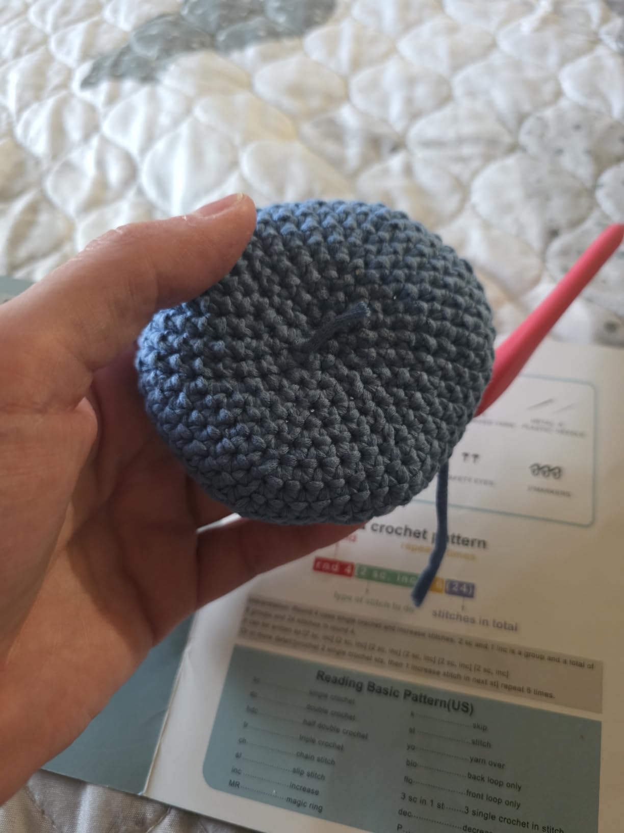 Crochet Kit for Beginners: Highland Cow Crochet Kit, Learn to Crochet, Include Easy Knitting Soft Yarn, Step-by-Step Video Tutorial, Hook, Holiday Birthday Gift for Adults and Teen(30%+ Yarn) customer photo 2