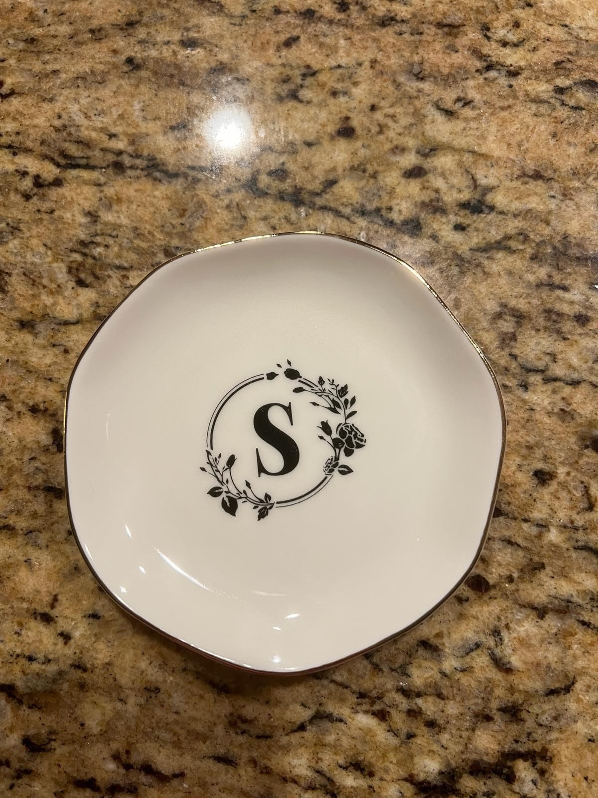 Mother of Groom Ring Dish, Ceramic Jewelry Dish Plate Christmas Birthday Mother's Day Wedding Gifts for Mother of Groom from Bride customer photo 1