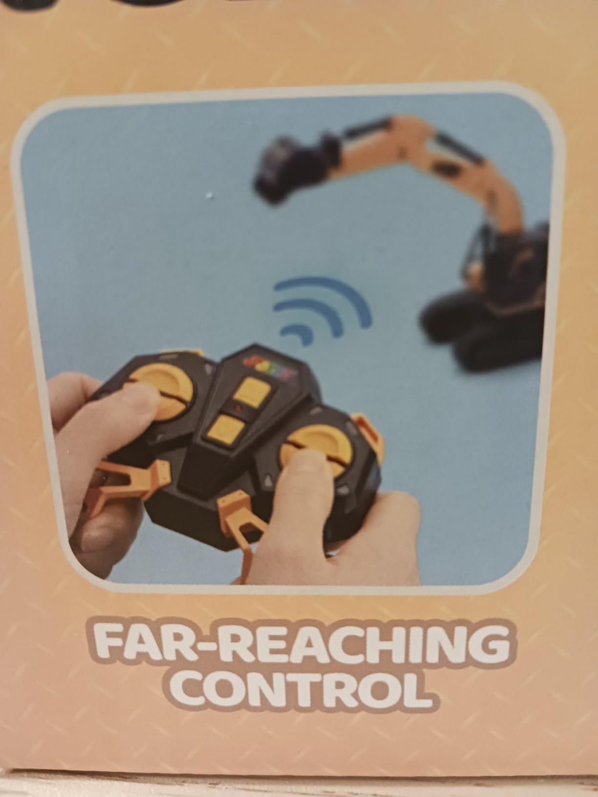 JOYIN Remote Control Excavator Toys for Boys, 2.4Ghz RC Play Excavator with Light, Construction Toys for Boys Birthday Gift 4-7 8-12 Year Old Kids customer photo 2