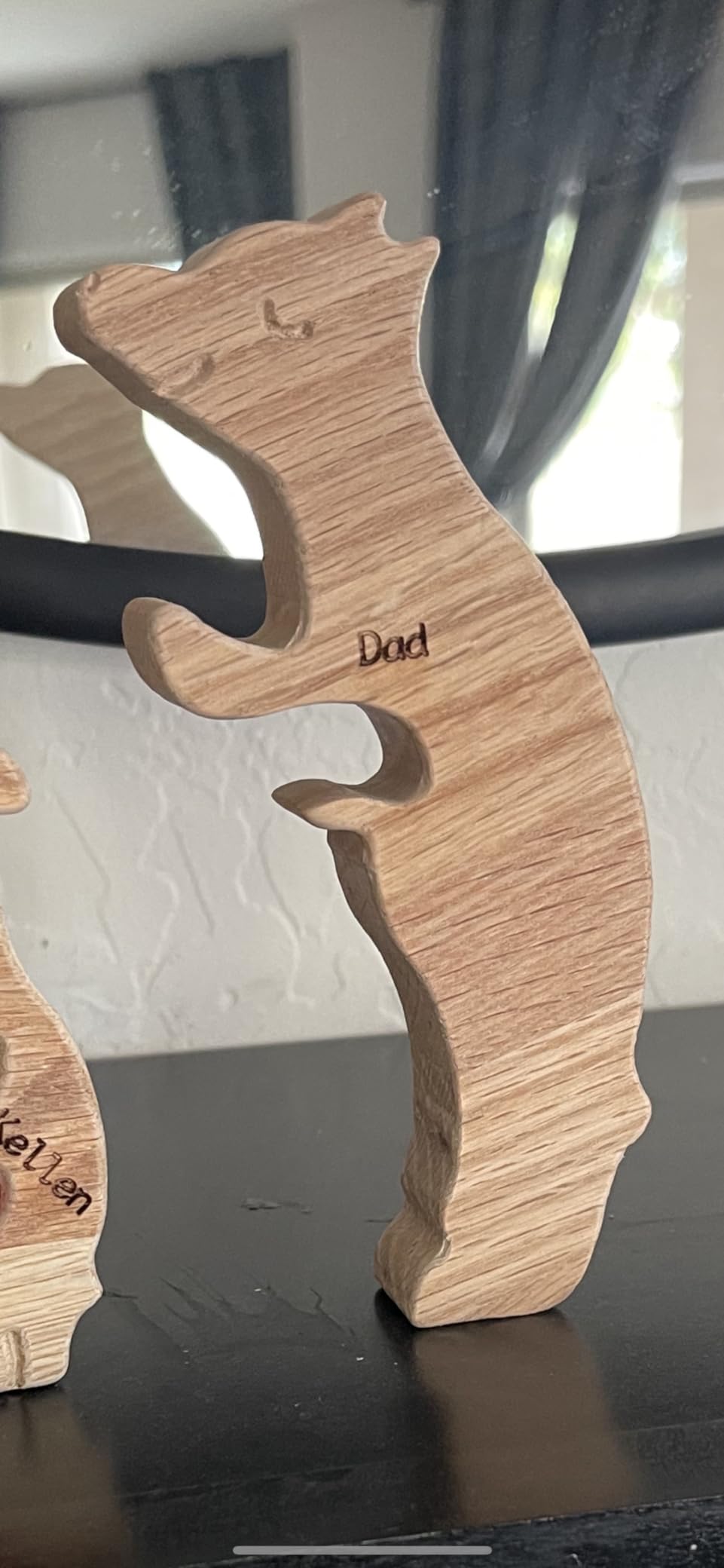 Personalized Wooden Tree Family Puzzle with 1-8 Names customer photo 1