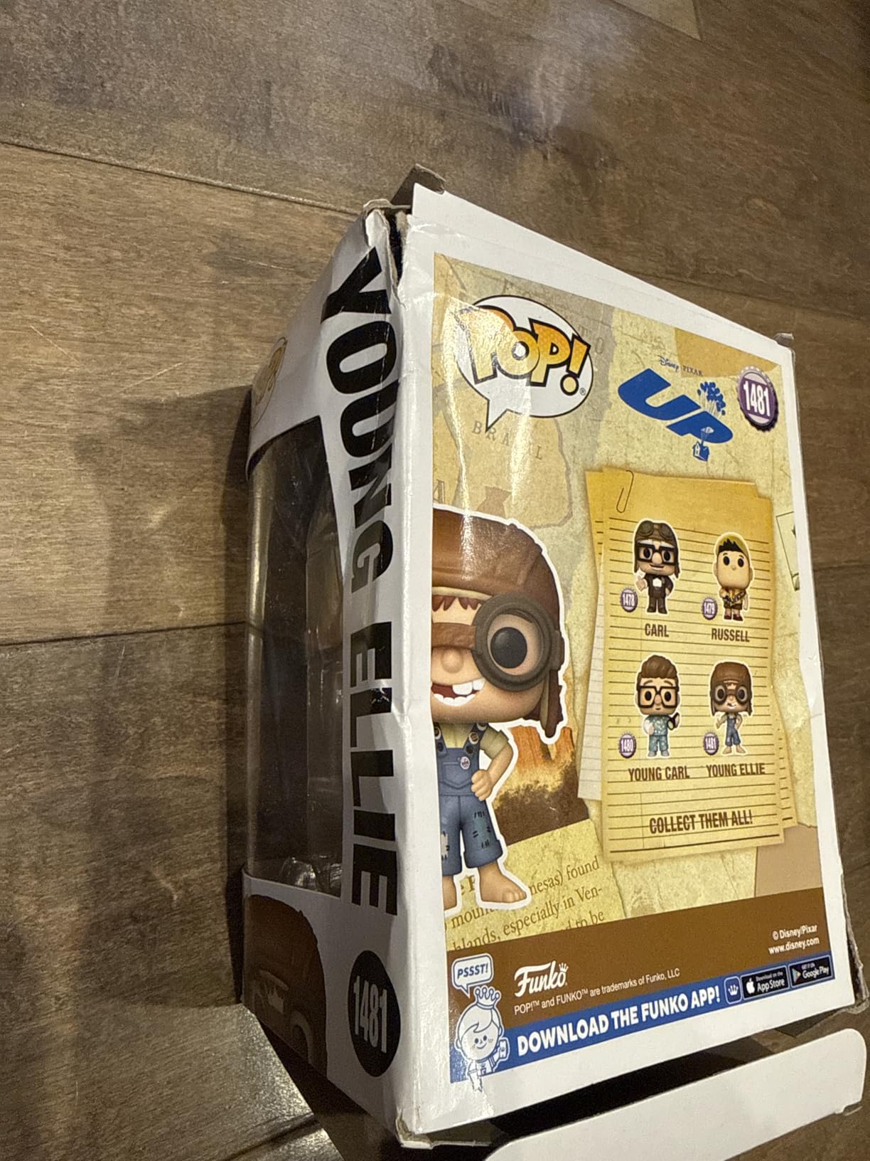 Funko POP! Disney Pixar Up - Young Carl | Official Cartoon/Animation Merch - Collectable Vinyl Figurine for Shelf Display - Birthday Gift Idea for Fans and Collectors customer photo 1