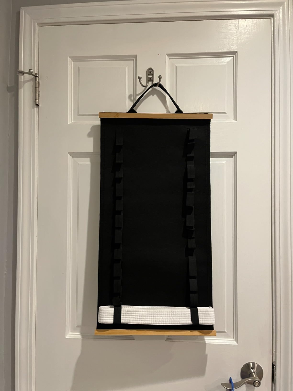 12 Belts Karate Belt Display Rack, Felt Taekwondo Belt Display, Martial Art Belt Display Holder for Martial Art Learner customer photo 1