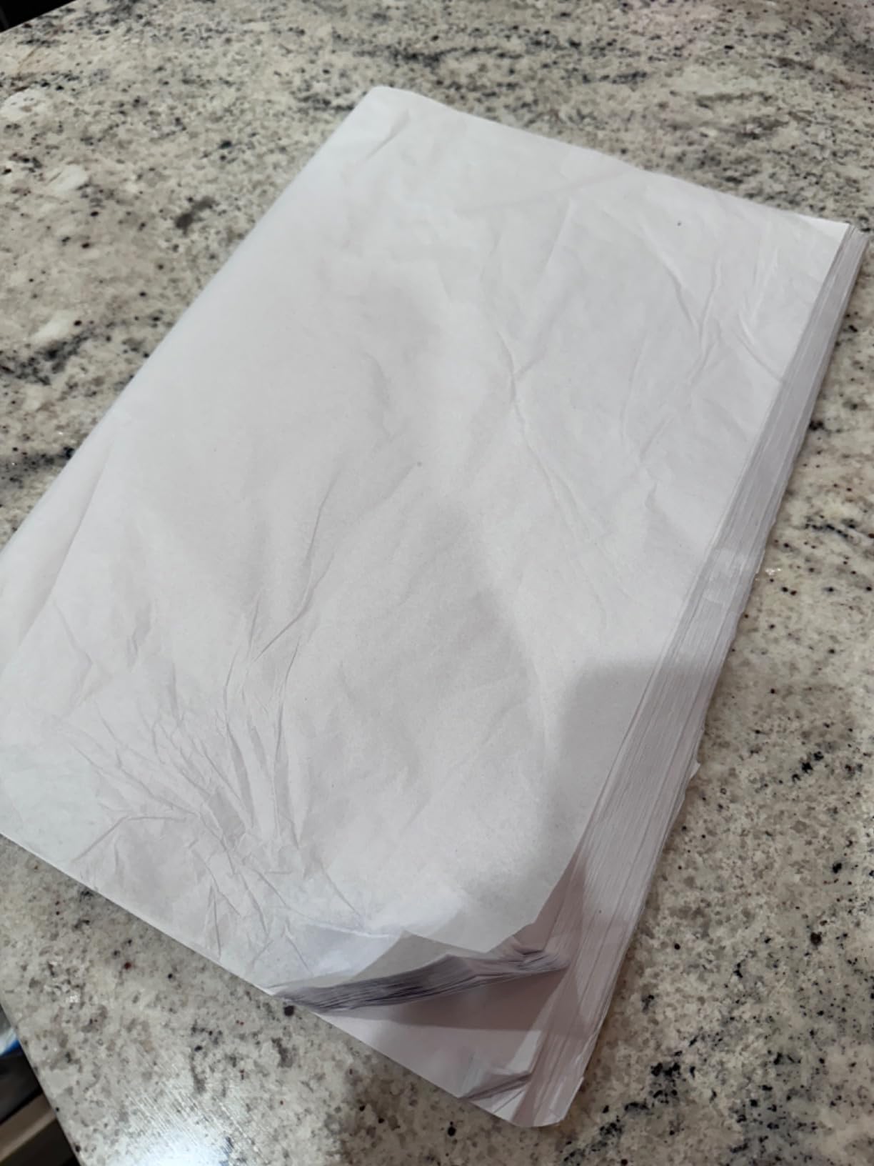 200Pcs White Acid Free Tissue Paper Bulk for Storage Packaging 20×30 Inch customer photo 2