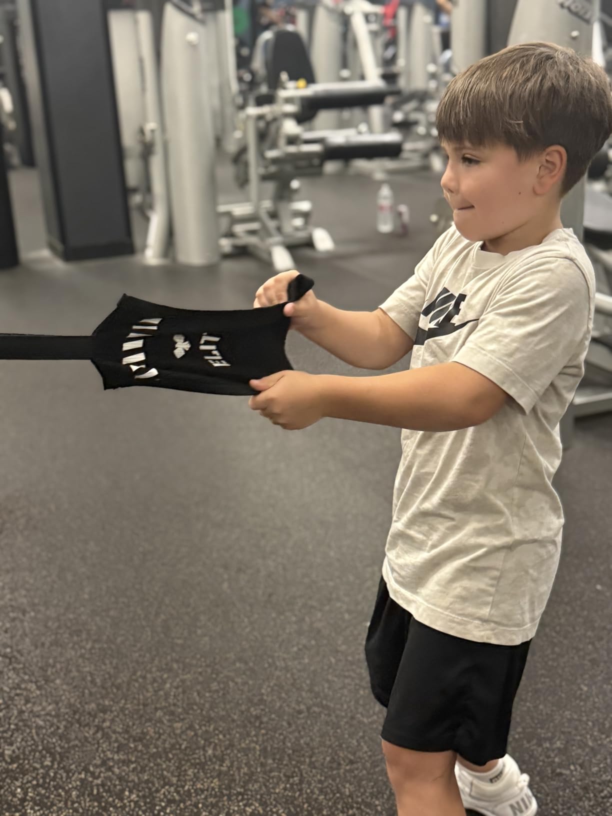 Elite Sports Jiu Jitsu Grip Trainer Simulate Gi - Resistance Band Grip Strength Trainer for BJJ MMA Judo & Grappling Training customer photo 2