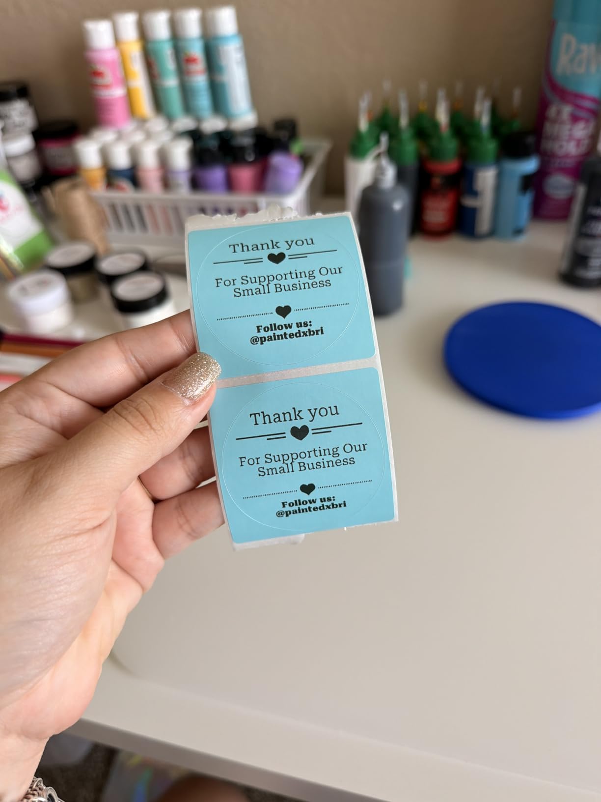 MUNBYN Bluetooth Thermal Label Printer, Wireless 4x6 Shipping Label Printer customer photo 1