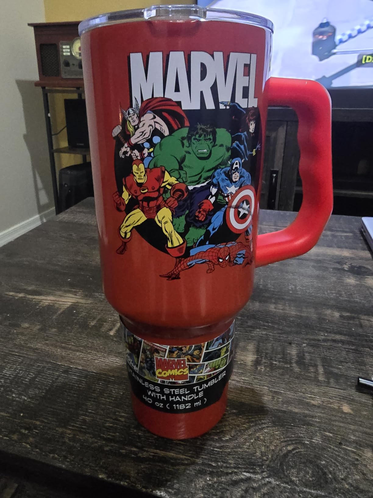 Silver Buffalo Scooby Doo Mystery Machine, Stainless Steel Tumbler, 40oz customer photo 1