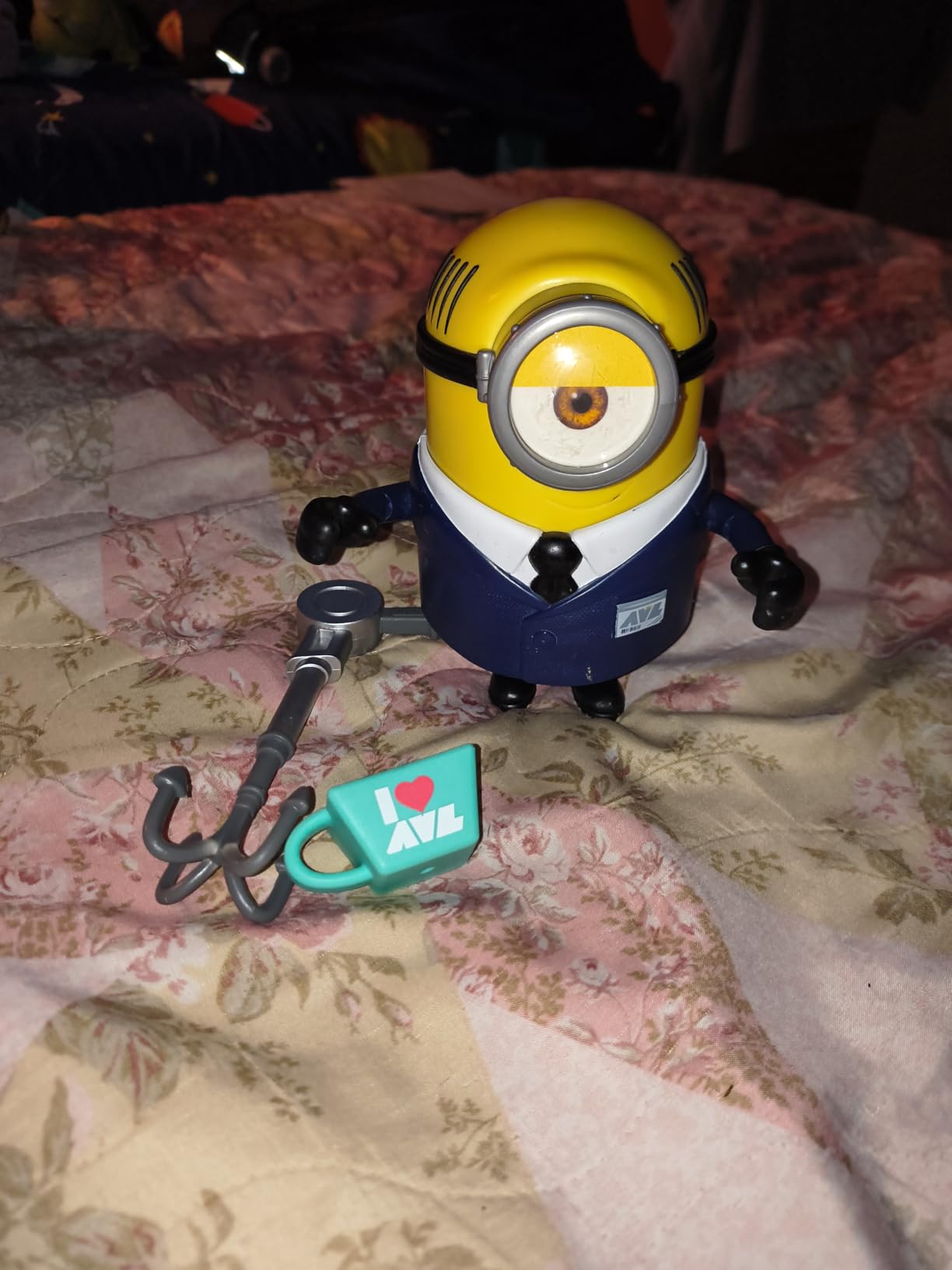 Minions Despicable Me 4 Deluxe Figure, AVL Agent Mel, 5.5-Inch | Highly detailed collectible in display box, 2 movie accessories customer photo 1