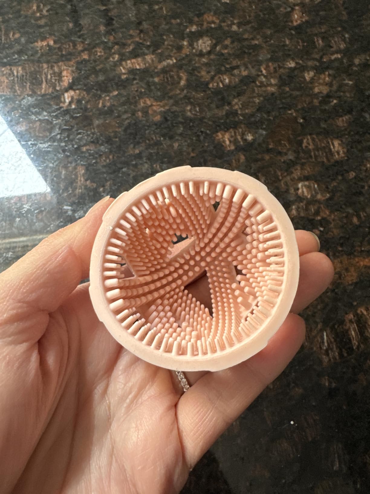 GoodEgg The Original Egg Brush, Silicone Egg Cleaning Brush for Farm Fresh Eggs, Chicken Coop Cleaning Tools, Egg Washer, Chicken Coop Accessories, Large to XL Sized Eggs, Green, As Seen On Shark Tank customer photo 2