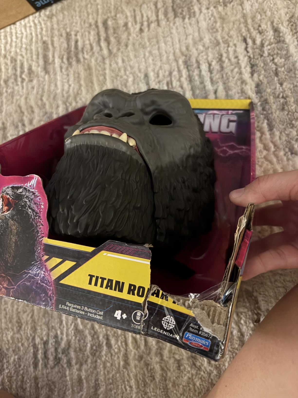 Kong Interactive Mask by Playmates Toys customer photo 1